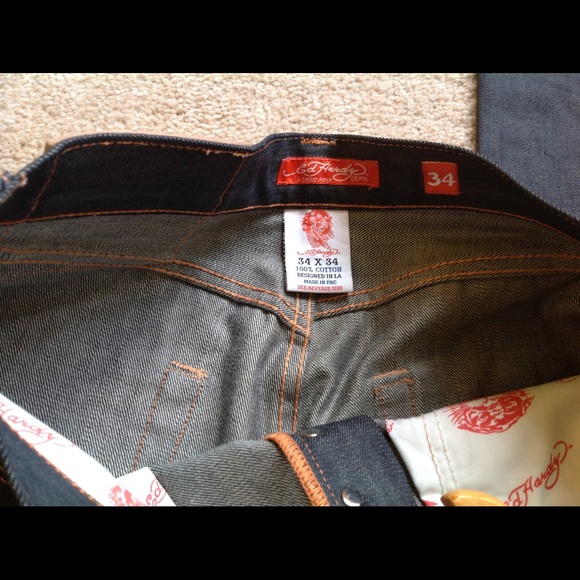 SOLD!! Ed Hardy Jeans, Size 34x34 - Picture 2 of 5